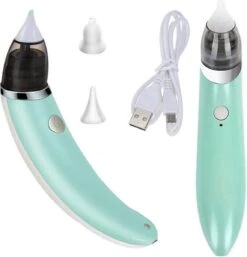 A&K Elektrische Oplaadbare Neuspeer Voor Baby En Kinderen - Inclusief Oplader, Handleiding En Batterijen - Hygiënische Neusreiniger - Baby Aspirator - Neuszuiger - Baby Neuspompje - Toetenveger - Snoetenpoetser - Mintgroen - Neusspoeler -Bekend Babyproducten Winkel 1152x1200 7