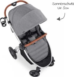 Hauck UpTown Buggy - Met één Hand Opvouwbaar - Grijs -Bekend Babyproducten Winkel 1156x1200 10