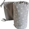 Quilola Bedbumper Stars Grey - Bed Zijbeschermers - Anti Stootrand - Bedomrander 180x30 Cm -Bekend Babyproducten Winkel 1158x1200 8