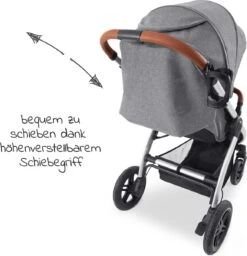Hauck UpTown Buggy - Met één Hand Opvouwbaar - Grijs -Bekend Babyproducten Winkel 1160x1200 4