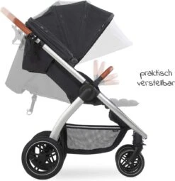 Hauck UpTown Buggy - Met één Hand Opvouwbaar - Zwart -Bekend Babyproducten Winkel 1162x1200 3