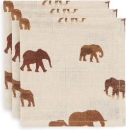 Jollein Hydrofiel Multidoek 70x70cm - Savannah - 3 Stuks -Bekend Babyproducten Winkel 1162x1200 6