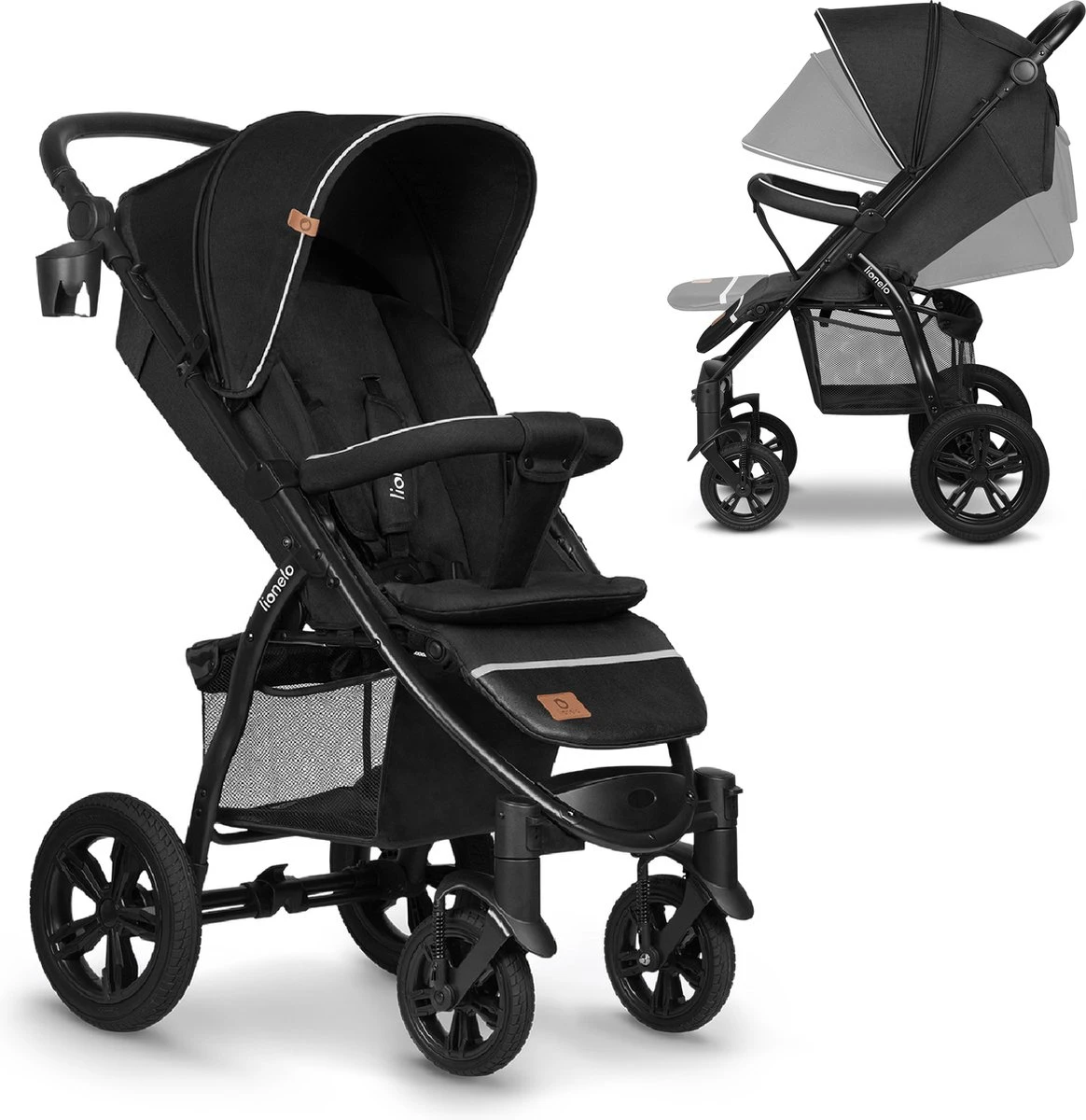 Lionelo Annet Tour - Buggy - Inklapsysteem - XXL Dakje - Tot 22 Kg 3 Lionelo Annet Tour - Buggy - Inklapsysteem - XXL Dakje - Tot 22 Kg