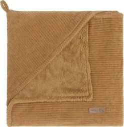 Baby's Only Wikkeldeken - Omslagdoek Baby Sense - Teddy Voering - Caramel - 75x75 Cm - Geschikt Voor Drie- En Vijfpuntsgordel