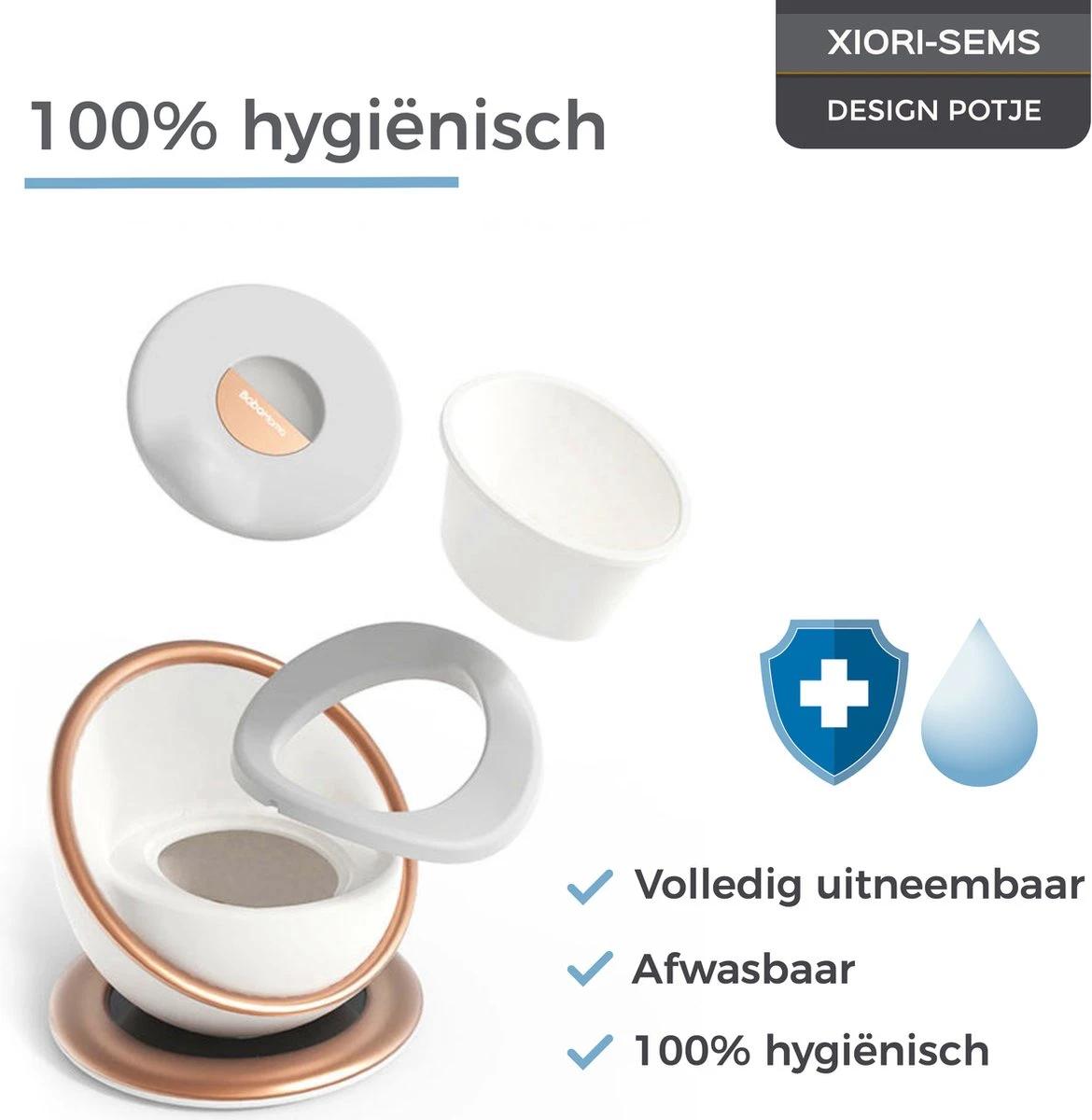 XIORI-SEMS - Plaspotje - Potje Peuter - Potje - WC Verkleiner - WC Potje Peuter - Toilet - Zindelijkheid - Toilettrainer - Wit Met Goud - Design - Jongens En Meisjes - Kraamcadeau – Kraamvisite – Babyshower – Verjaardag - Cadeau - Potje Goud 9 XIORI-SEMS - Plaspotje - Potje Peuter - Potje - WC Verkleiner - WC Potje Peuter - Toilet - Zindelijkheid - Toilettrainer - Wit Met Goud - Design - Jongens En Meisjes - Kraamcadeau – Kraamvisite – Babyshower – Verjaardag - Cadeau - Potje Goud - Afbeelding 7