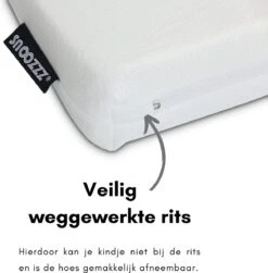 Snoozzz Reflux Kussen - Baby Hellend Kussen Voor Ledikant - Ventilerend - Met Wasbare Hoes - Wit -Bekend Babyproducten Winkel 1181x1200 18