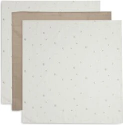 Jollein Hydrofiele Doek Small 70x70cm Stargaze - Biscuit - 3 Stuks -Bekend Babyproducten Winkel 1183x1200 4