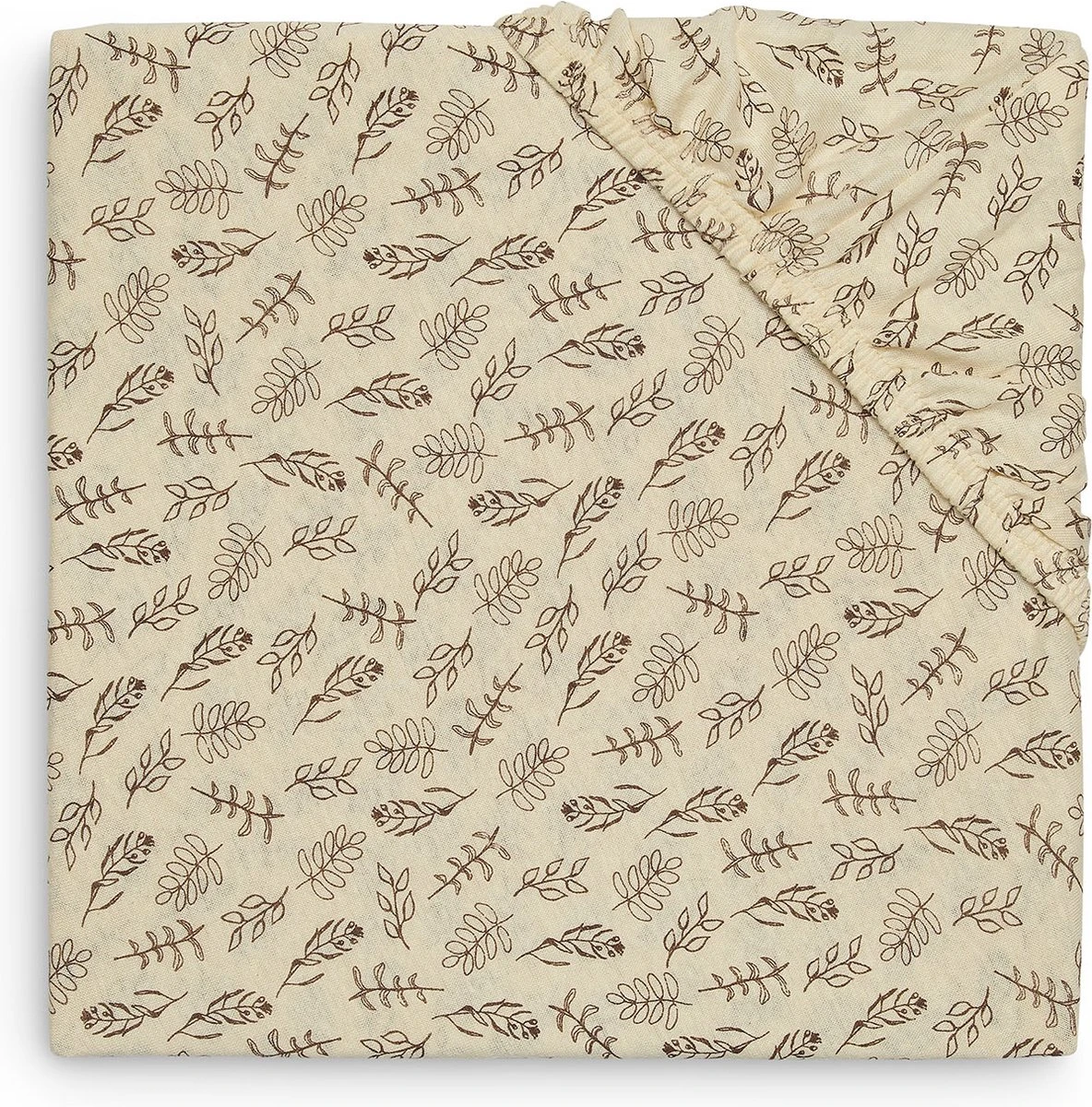 Jollein Baby Hoeslaken Ledikant Jersey 60x120cm - Meadow - Chestnut 4 Jollein Baby Hoeslaken Ledikant Jersey 60x120cm - Meadow - Chestnut - Afbeelding 2