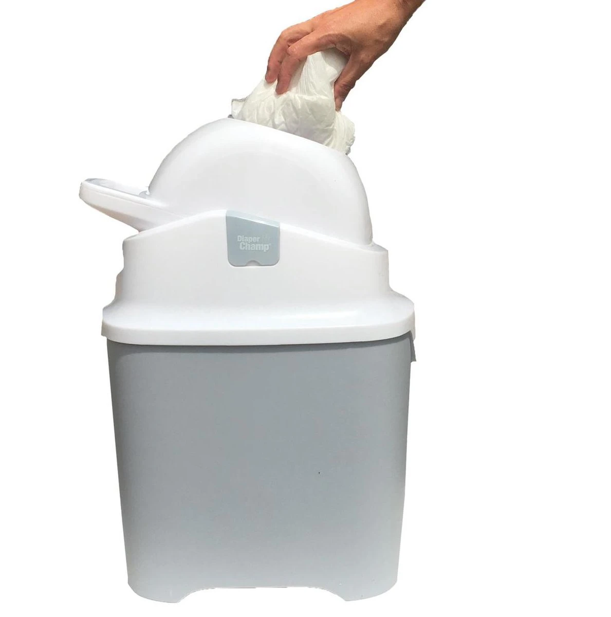 DiaperChamp ONE - Soft Silver - Standaard Luieremmer 18 DiaperChamp ONE - Soft Silver - Standaard Luieremmer - Afbeelding 16