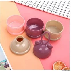 Melkpoeder Doseerdoosjes · SET VAN 2 PAARS&GROEN · Melkpoeder Bewaarbakjes · Melkpoeder Toren · BPA FREE -Bekend Babyproducten Winkel 1194x1200 2