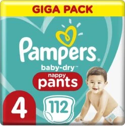 Pampers® Pampers Baby-Dry Pants - Maat 4 (9kg-15kg) - 112 Luierbroekjes - Giga Pack 28 Pampers® Pampers Baby-Dry Pants - Maat 4 (9kg-15kg) - 112 Luierbroekjes - Giga Pack -Bekend Babyproducten Winkel 1194x1200 9