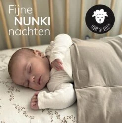 NUNKI Doorgroei Lakentje - Simpel Strak Instoppen (ipv Inbakeren)- 70x140 Zand -Bekend Babyproducten Winkel 1195x1200 22