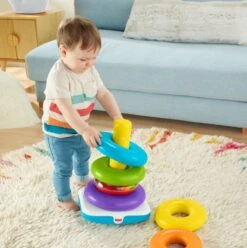 Fisher Price Fisher-Price Stapelringen - Grote Kleurenringpiramide -Bekend Babyproducten Winkel 1196x1200 6