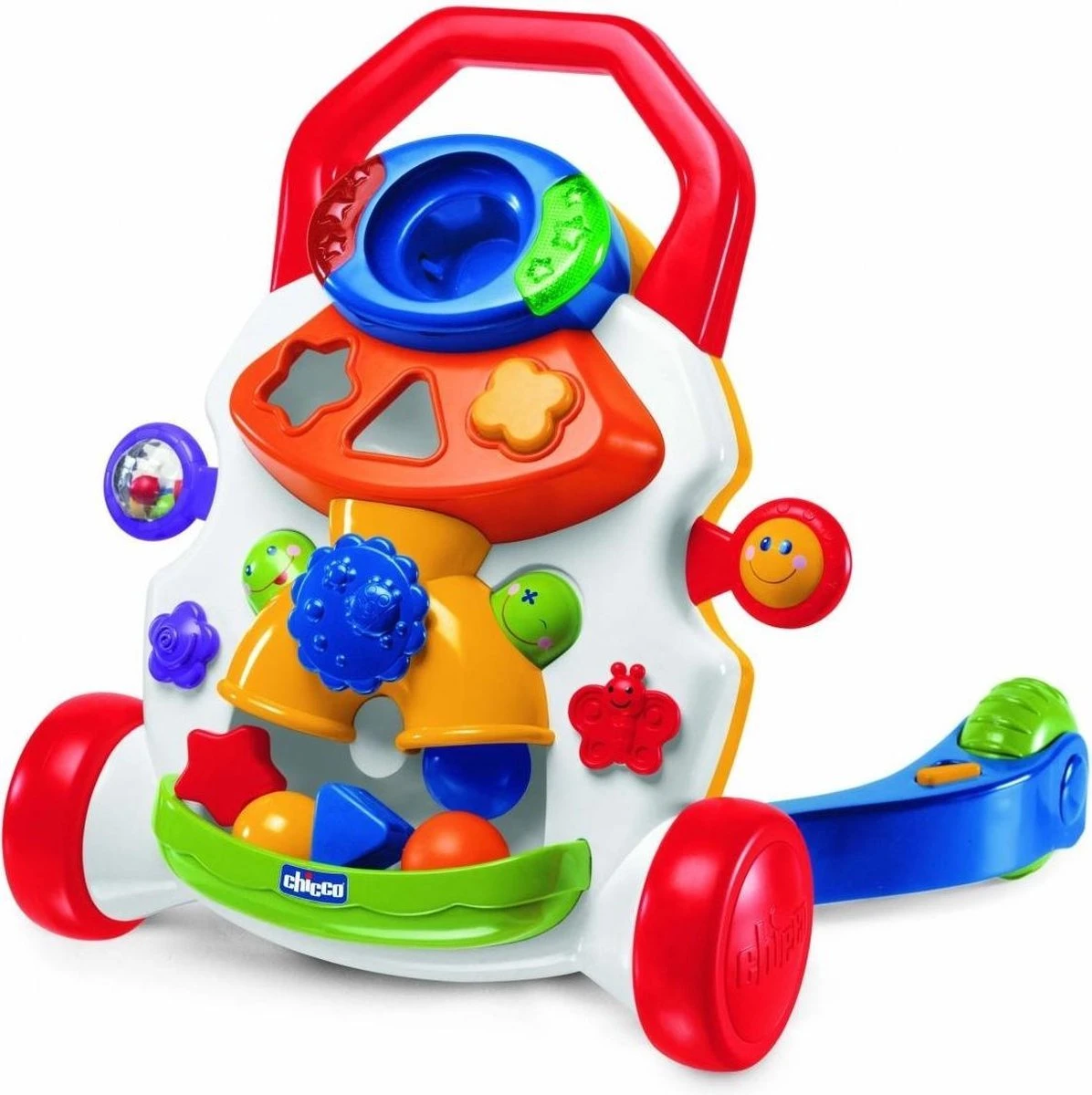 Chicco Babywalker - Looptrainer Rood 6 Chicco Babywalker - Looptrainer Rood - Afbeelding 4