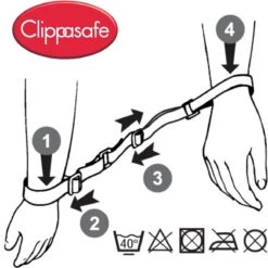 Polstuigje Kind - Wandelkoord - Looplijn Kinderen - Clippasafe Roze -Bekend Babyproducten Winkel 1198x1200 36