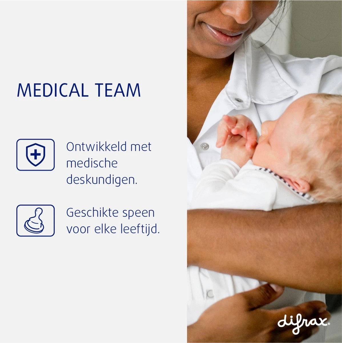 Difrax Flessenspeen Natural - Maat Small - 4 Stuks 6 Difrax Flessenspeen Natural - Maat Small - 4 Stuks - Afbeelding 4