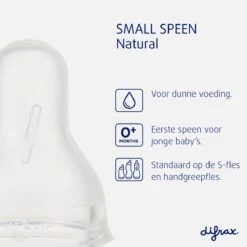 Difrax Flessenspeen Natural - Maat Small - 4 Stuks 13 Difrax Flessenspeen Natural - Maat Small - 4 Stuks -Bekend Babyproducten Winkel 1199x1200 14