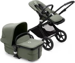 Bugaboo - 3-in-1 Kinderwagen Fox 3 - Black/Forest Green -Bekend Babyproducten Winkel 1200x1001 3