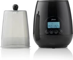 Alecto BW700BK - Snelle Digitale Flessenwarmer 500W Voor Opwarmen, Steriliseren En Ontdooien - Inclusief Stoomkap - Bediening Via Display - Zwart -Bekend Babyproducten Winkel 1200x1002