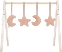 Jollein Babygym Speeltjes - Moon - Nougat - 4 Stuks -Bekend Babyproducten Winkel 1200x1003 1