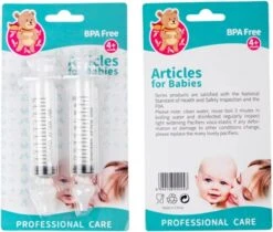 Merkloos Neus Reiniger Baby- Neusreiniger - Neuszuiger - Snotzuiger - Snotneus - Neusspuit - Spuit - Neuspomp Baby - Snotzuigers Babys - 2 Stuks -Bekend Babyproducten Winkel 1200x1019