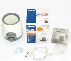 Alecto BW-512 CAR - Flessenwarmer Met 500W Vermogen Voor Thuis En Onderweg - Geleverd Met 12V Auto Adapter - Wit -Bekend Babyproducten Winkel 1200x1032