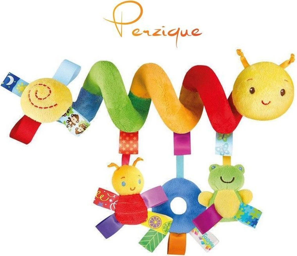 Merkloos Baby Spiraal Rups– Baby Knuffels - Baby Speelgoed - Baby Rammelaar - Boxspiraal - Maxi Cosi Spiraal - Kinderwagen Speelgoed Spiraal - Buggy Speelgoed - Auto Knuffel - Baby Spiraal Speeltje – Autostoel Ketting - Kinder Wagen Knuffels 7 Merkloos Baby Spiraal Rups– Baby Knuffels - Baby Speelgoed - Baby Rammelaar - Boxspiraal - Maxi Cosi Spiraal - Kinderwagen Speelgoed Spiraal - Buggy Speelgoed - Auto Knuffel - Baby Spiraal Speeltje – Autostoel Ketting - Kinder Wagen Knuffels - Afbeelding 5