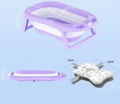 Baby Badje Opvouwbaar - 3 In 1 Opvouwbaar - Opbergmand - Inclusief Badkussen - Babybadje - Peuterbadje 83 × 48 × 23,5 Cm - Purper 12 Baby Badje Opvouwbaar - 3 In 1 Opvouwbaar - Opbergmand - Inclusief Badkussen - Babybadje - Peuterbadje 83 × 48 × 23,5 Cm - Purper -Bekend Babyproducten Winkel 1200x1042 6