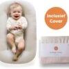 Tubudu Baby Snuggle® Organisch Babynestje - Inclusief Gratis Draagtas En Tencel Cover - Luxe Baby Lounger - Kraampakket - Natuurlijk Materiaal - Wit -Bekend Babyproducten Winkel 1200x1048 4