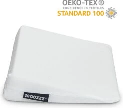 Snoozzz Reflux Kussen - Baby Hellend Kussen Voor Ledikant - Ventilerend - Met Wasbare Hoes - Wit -Bekend Babyproducten Winkel 1200x1055 7