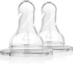 Dr. Brown's Fles Speen Standaard - Fase 4 - 2 Stuks -Bekend Babyproducten Winkel 1200x1061