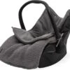 Jollein Voetenzak Voor Autostoel & Kinderwagen - Teddy - Storm Grey -Bekend Babyproducten Winkel 1200x1064 3