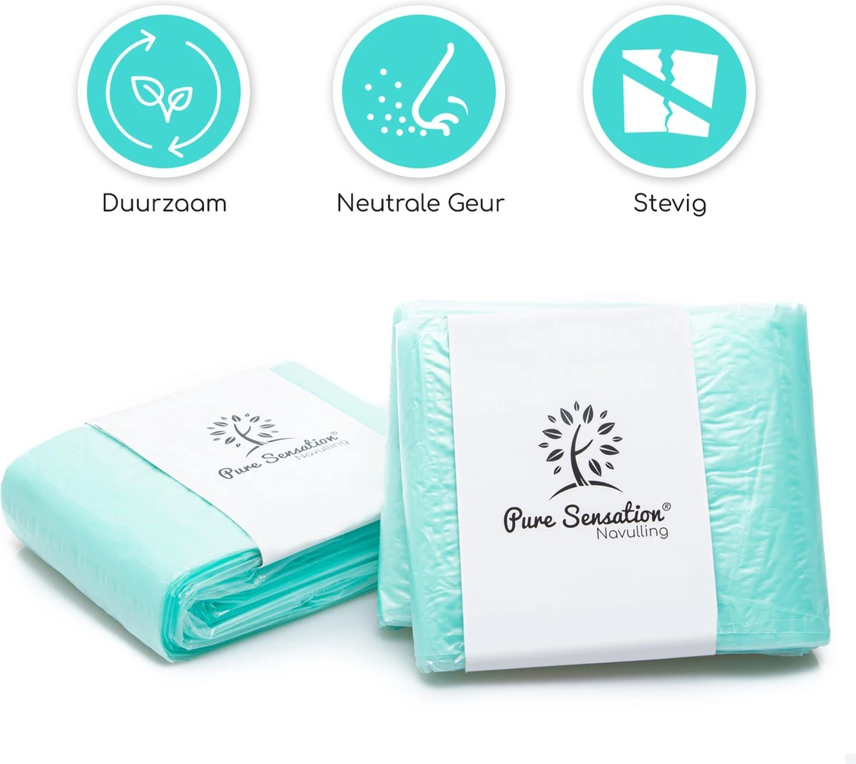 Pure Sensation® Luieremmer Navulling - 7 Stuks - Geschikt Voor Korbell - Inclusief Extra Luier Etui - Navullingen 15/16 Liter - Luieremmer Zakken - Luieremmernavullingen - Luieremmers - Korbell Luieremmer – Luierzakjes Wegwerp - Korbell Navulling 11 Pure Sensation® Luieremmer Navulling - 7 Stuks - Geschikt Voor Korbell - Inclusief Extra Luier Etui - Navullingen 15/16 Liter - Luieremmer Zakken - Luieremmernavullingen - Luieremmers - Korbell Luieremmer – Luierzakjes Wegwerp - Korbell Navulling - Afbeelding 9