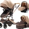 Merkloos Luxe 3-in-1 Kinderwagen - Wandelwagen - Autostoeltje - Buggy - Inklapbaar - Khaki/Bruin - 0-36 Maanden 2 Merkloos Luxe 3-in-1 Kinderwagen - Wandelwagen - Autostoeltje - Buggy - Inklapbaar - Khaki/Bruin - 0-36 Maanden -Bekend Babyproducten Winkel 1200x1084 1