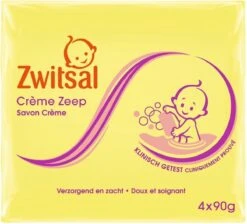 Zwitsal Creme Zeep 4x90GR -Bekend Babyproducten Winkel 1200x1089 3
