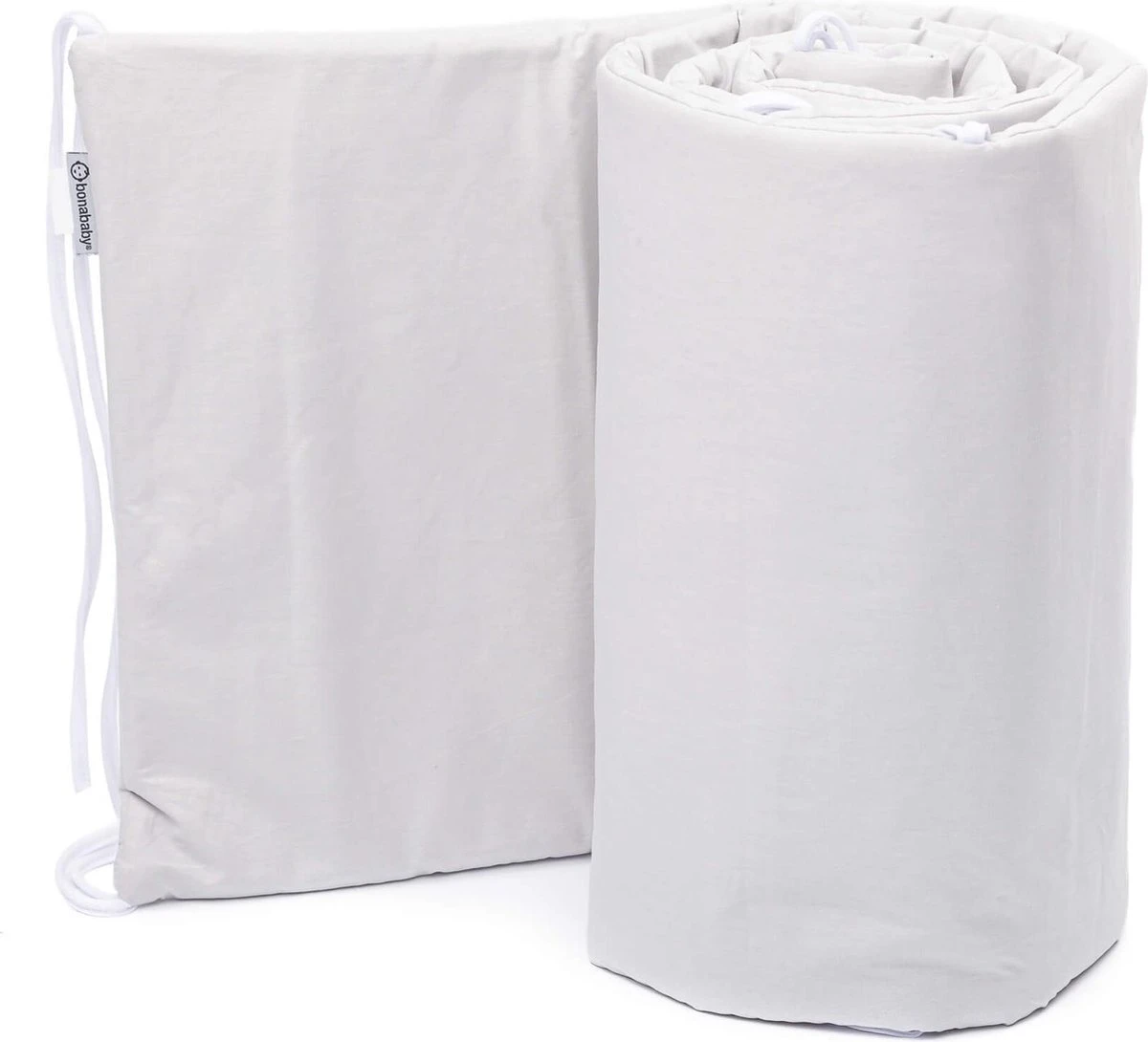 Bedomrander Moskou Grijs - Bedbumper 3 Bedomrander Moskou Grijs - Bedbumper