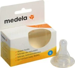 Medela Losse Spenen Slow Flow - Speen Past Onder Ringdeksel Van Medela - Medela Speen - 2 Stuks - Maat S -Bekend Babyproducten Winkel 1200x1091
