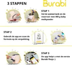 BURABI Automatische Baby Fles Maker | Fles Voeding Apparaat | Baby Senseo | Met App | Baby Verzorging | Baby Melk | Fles Bereiding | Babymelk | Baby Voeding 26 BURABI Automatische Baby Fles Maker | Fles Voeding Apparaat | Baby Senseo | Met App | Baby Verzorging | Baby Melk | Fles Bereiding | Babymelk | Baby Voeding -Bekend Babyproducten Winkel 1200x1095