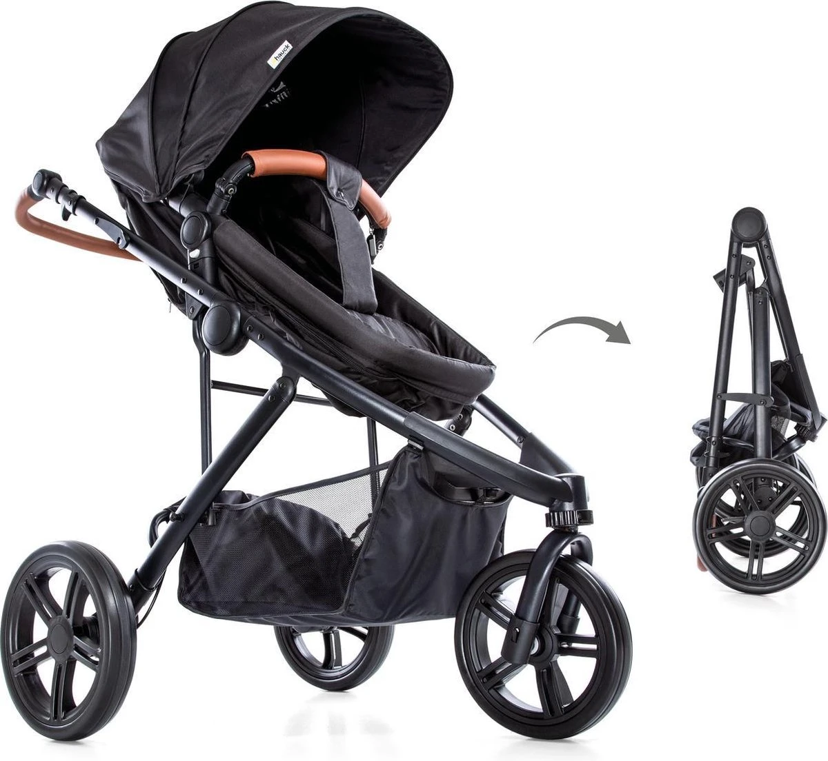 Hauck Pacific 3 Shop N Drive Kinderwagen - Caviar 17 Hauck Pacific 3 Shop N Drive Kinderwagen - Caviar - Afbeelding 15