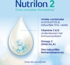 Nutrilon 2 Opvolgmelk – Flesvoeding Vanaf 6 Maanden – 800g -Bekend Babyproducten Winkel 1200x1112 1