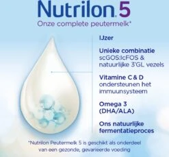 Nutrilon 5 Peutermelk – Flesvoeding Vanaf 2 Jaar – 800g -Bekend Babyproducten Winkel 1200x1112 3