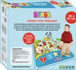 Bumba Speelkleed - Interactieve Speelmat 90 X 70 Cm - 6 Dierengeluiden -Bekend Babyproducten Winkel 1200x1113 6