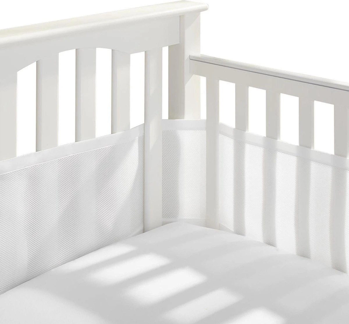 Buxibo - Baby Bed Omrander - Bedbumper - Hoofdbeschermer - Set Van 2 - 340x30cm & 160x30cm 20 Buxibo - Baby Bed Omrander - Bedbumper - Hoofdbeschermer - Set Van 2 - 340x30cm & 160x30cm - Afbeelding 18