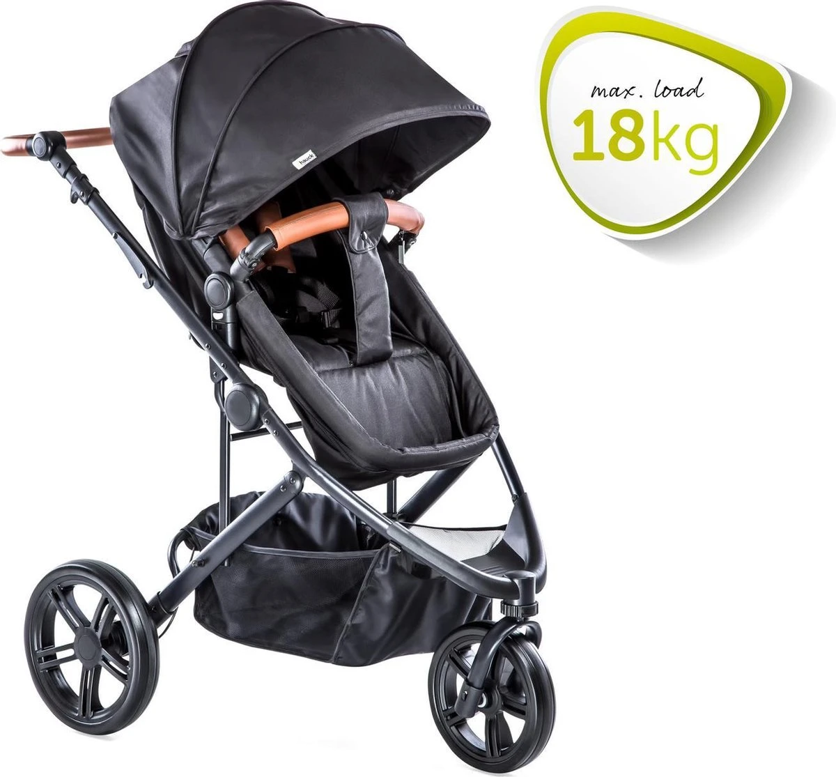 Hauck Pacific 3 Shop N Drive Kinderwagen - Caviar 14 Hauck Pacific 3 Shop N Drive Kinderwagen - Caviar - Afbeelding 12