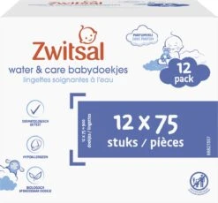 Zwitsal Water & Care Billendoekjes Parfumvrij - 900 Doekjes - Voordeelverpakking -Bekend Babyproducten Winkel 1200x1115 9