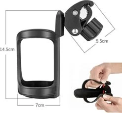 Merkloos Bekerhouder Kinderwagen -360 Graden Draaibaar - Flessenhouder - Fiets - Buggy - Step - Flessen En Beker Houder -Bekend Babyproducten Winkel 1200x1119 6