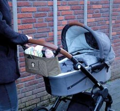 Dooky Diaper Buggy Organizer Grey Melange -Bekend Babyproducten Winkel 1200x1119 7
