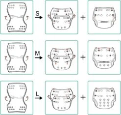 Merkloos Zwemluier - Walvissen Print - 5-15 Kg -Bekend Babyproducten Winkel 1200x1135 3