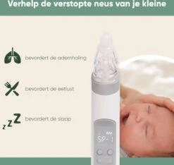 AQUILA Elektrische Neusreiniger Voor Baby En Kinderen - Neuszuiger Baby - Neuspeer - Vrij Van BPA - Oplaadbaar - 3 Standen, Muziek En Licht Voor Afleiding -Bekend Babyproducten Winkel 1200x1136 12