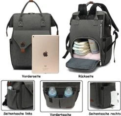 Luiertas (rugzak) Zwart -Bekend Babyproducten Winkel 1200x1151 1